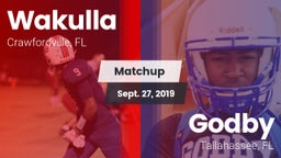 Matchup: Wakulla  vs. Godby  2019