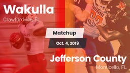 Matchup: Wakulla  vs. Jefferson County  2019