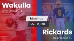 Matchup: Wakulla  vs. Rickards  2019