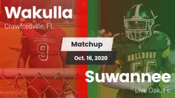 Matchup: Wakulla  vs. Suwannee  2020