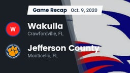Recap: Wakulla  vs. Jefferson County  2020