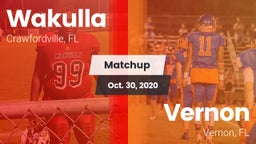 Matchup: Wakulla  vs. Vernon  2020