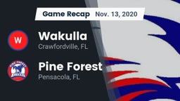 Recap: Wakulla  vs. Pine Forest  2020