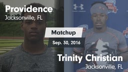 Matchup: Providence High vs. Trinity Christian  2016