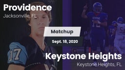 Matchup: Providence High vs. Keystone Heights  2020