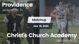 Matchup: Providence High vs. Christ's Church Academy 2020