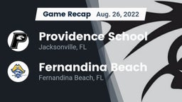 Recap: Providence School vs. Fernandina Beach  2022