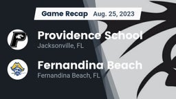Recap: Providence School vs. Fernandina Beach  2023