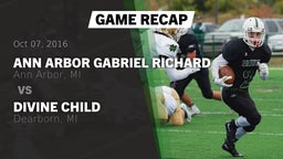Recap: Ann Arbor Gabriel Richard  vs. Divine Child  2016