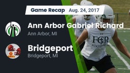 Recap: Ann Arbor Gabriel Richard  vs. Bridgeport  2017