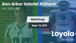 Matchup: Father Gabriel Richa vs. Loyola  2017