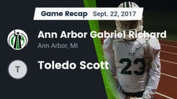 Recap: Ann Arbor Gabriel Richard  vs. Toledo Scott  2017