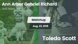 Matchup: Father Gabriel Richa vs. Toledo Scott 2018