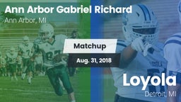 Matchup: Father Gabriel Richa vs. Loyola  2018