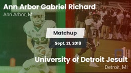 Matchup: Father Gabriel Richa vs. University of Detroit Jesuit  2018