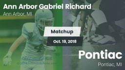 Matchup: Father Gabriel Richa vs. Pontiac  2018
