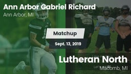 Matchup: Father Gabriel Richa vs. Lutheran North  2019