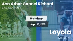 Matchup: Father Gabriel Richa vs. Loyola  2019