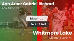 Matchup: Father Gabriel Richa vs. Whitmore Lake  2019