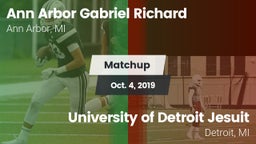 Matchup: Father Gabriel Richa vs. University of Detroit Jesuit  2019