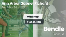 Matchup: Father Gabriel Richa vs. Bendle  2020