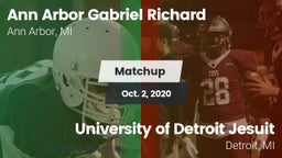 Matchup: Father Gabriel Richa vs. University of Detroit Jesuit  2020