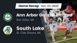 Recap: Ann Arbor Gabriel Richard  vs. South Lake  2020