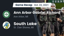 Recap: Ann Arbor Gabriel Richard  vs. South Lake  2021
