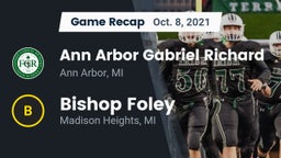 Recap: Ann Arbor Gabriel Richard  vs. Bishop Foley  2021