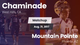 Matchup: Chaminade High vs. Mountain Pointe  2017