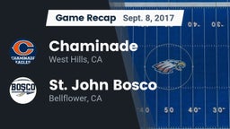 Recap: Chaminade  vs. St. John Bosco  2017
