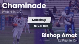 Matchup: Chaminade High vs. Bishop Amat  2017