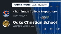 Recap: Chaminade College Preparatory vs. Oaks Christian School 2018