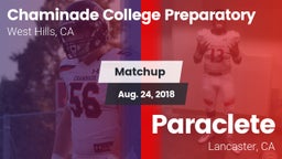Matchup: Chaminade College Pr vs. Paraclete  2018