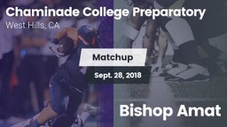 Matchup: Chaminade College Pr vs. Bishop Amat 2018