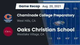 Recap: Chaminade College Preparatory vs. Oaks Christian School 2021
