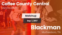 Matchup: Coffee County vs. Blackman  2017