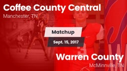 Matchup: Coffee County vs. Warren County  2017