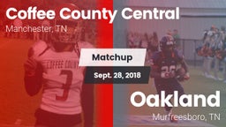 Matchup: Coffee County vs. Oakland  2018