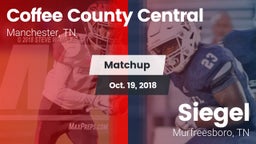 Matchup: Coffee County vs. Siegel  2018