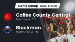 Recap: Coffee County Central  vs. Blackman  2020