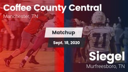 Matchup: Coffee County vs. Siegel  2020