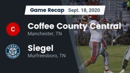 Recap: Coffee County Central  vs. Siegel  2020