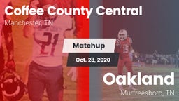 Matchup: Coffee County vs. Oakland  2020