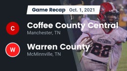 Recap: Coffee County Central  vs. Warren County  2021