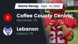 Recap: Coffee County Central  vs. Lebanon  2022