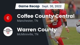 Recap: Coffee County Central  vs. Warren County  2022