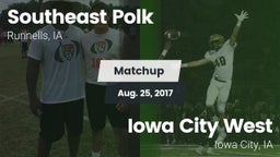 Matchup: Southeast Polk High vs. Iowa City West 2017
