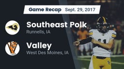 Recap: Southeast Polk  vs. Valley  2017