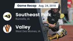 Recap: Southeast Polk  vs. Valley  2018